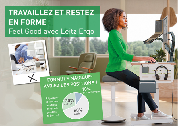 Travail en mouvement et ergonomie : bougez pour mieux travailler !